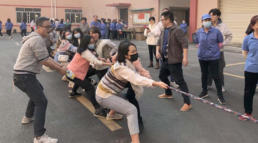 凝心聚力 辭舊迎新！金環(huán)電器開展跨年文娛活動