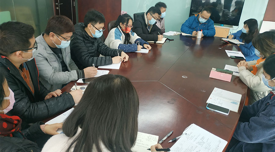 開工大吉！金環(huán)電器組織銷售部門召開動員大會