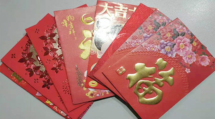 開工好彩頭！金環(huán)電器銷售部為員工派發(fā)開工紅包！